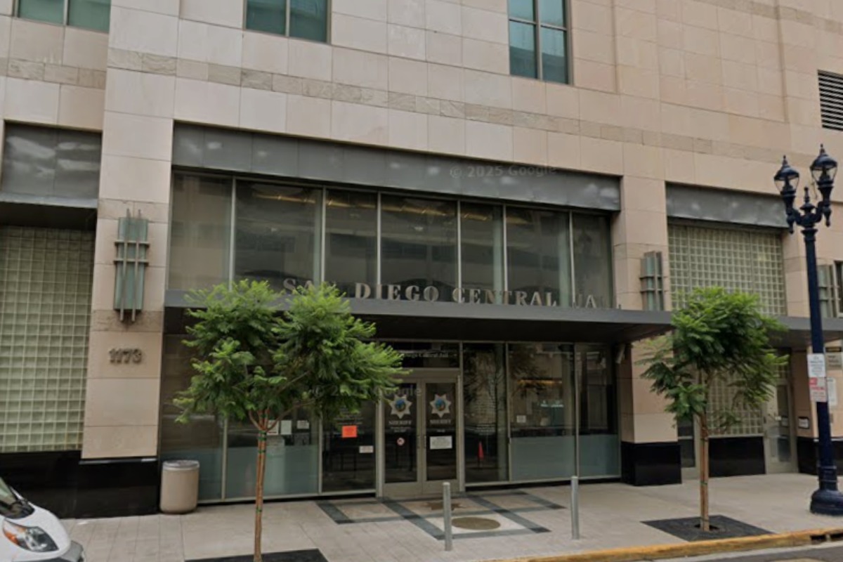 Inmate Found Unresponsive at San Diego Central Jail, Pronounced Dead