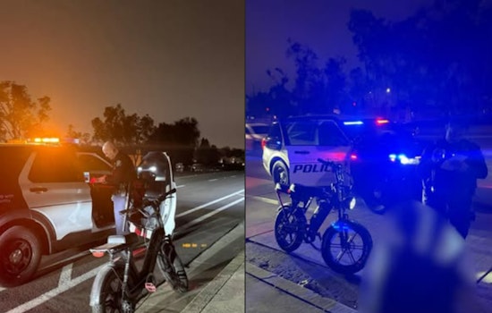 Irvine Police Crack Down on E-Bike Safety Violations, Offer Education as Alternative to Fines