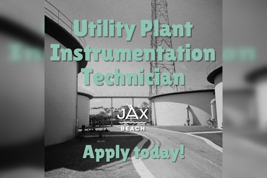 Jacksonville Beach Hiring Utility Plant Instrumentation Technician with Technical Skills