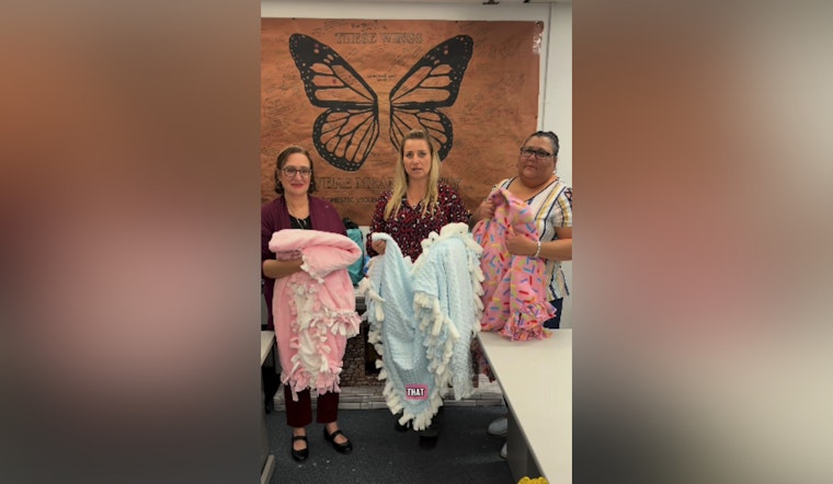 Jacksonville Community Crafts Handmade Blankets in Tribute to Tristyn Bailey, Supporting Local Emergency Victims