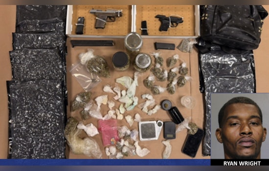 Jacksonville Felon Ryan Wright Arrested in Major Drug Bust as Authorities Seize Over 3,000 Potentially Fatal Fentanyl Doses