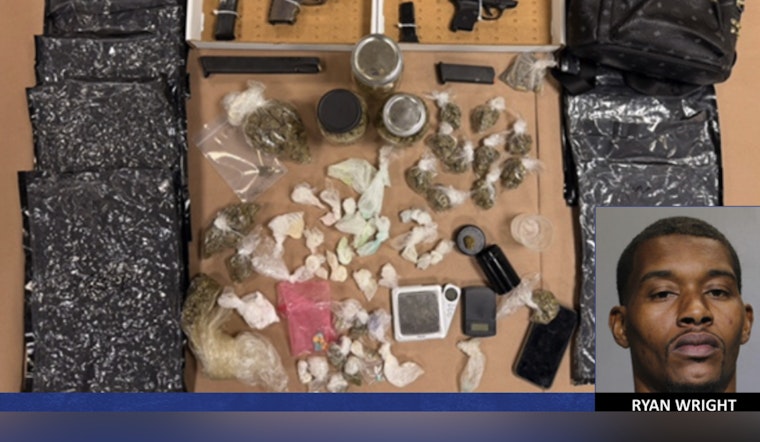 Jacksonville Felon Ryan Wright Arrested in Major Drug Bust as Authorities Seize Over 3,000 Potentially Fatal Fentanyl Doses