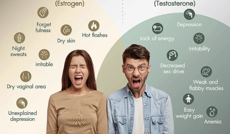 Jacksonville Health Advisory Highlights Challenges and Signs of Hormonal Shifts in Men and Women