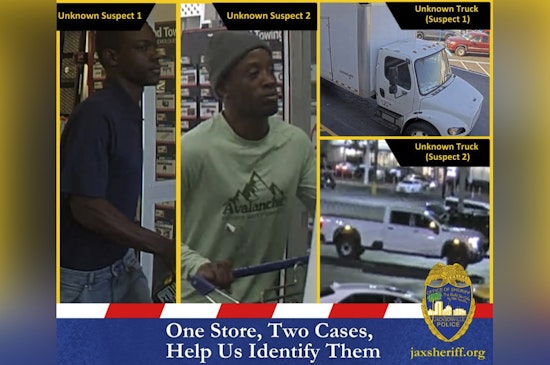 Jacksonville Retail Store Targeted Twice in a Single Day, Police Seek Public's Assistance