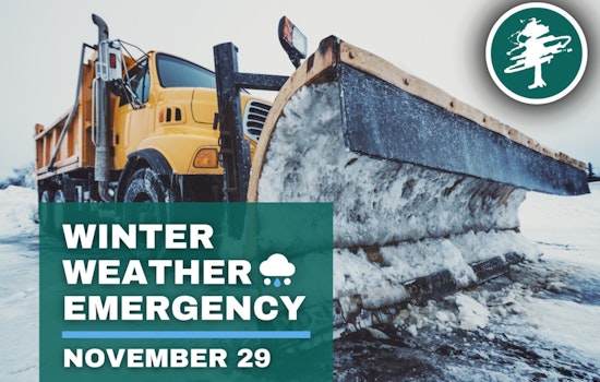 Janesville Declares Winter Weather Emergency Vehicles Off Streets by 2 A.M. Saturday Ahead of Heavy Snowfall