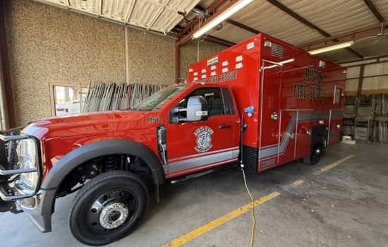 Justin Fire Department Heralds New Era with High-Tech Eco-Friendly Medic Unit