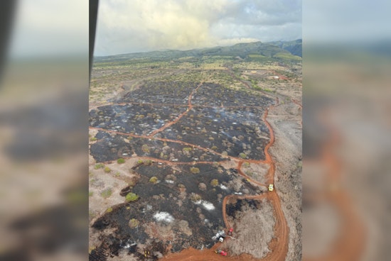 Kapalua Brushfire Fully Contained, King Kamehameha III Elementary in Lahaina Closes for Safety Inspection