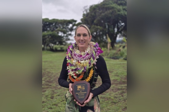 Ka‘ū Officer Jenna Kosinski-Santos Honored as Officer of the Quarter for Exceptional Law Enforcement Service