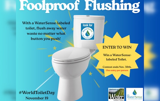 Kauaʻi Department of Water Observes World Toilet Day with WaterSense Toilet Giveaway