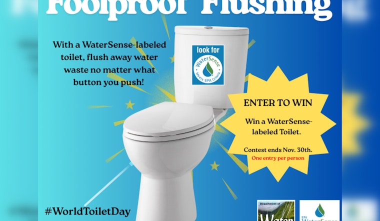 Kauaʻi Department of Water Observes World Toilet Day with WaterSense Toilet Giveaway