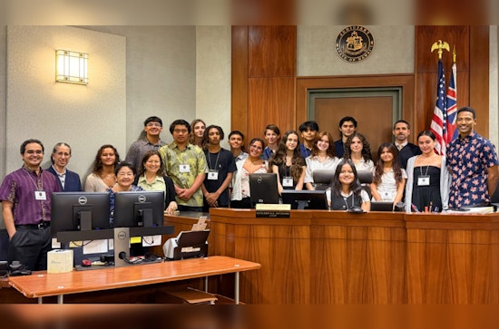 Kauaʻi High School Students Delve Into Legal System Through Innovative Law and Justice Academy