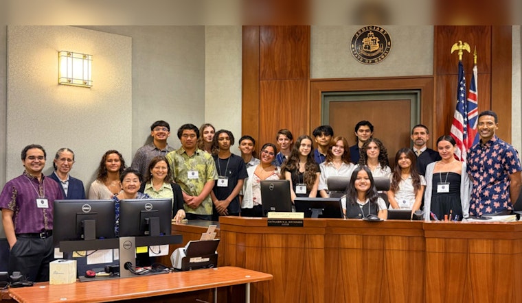 Kauaʻi High School Students Delve Into Legal System Through Innovative Law and Justice Academy