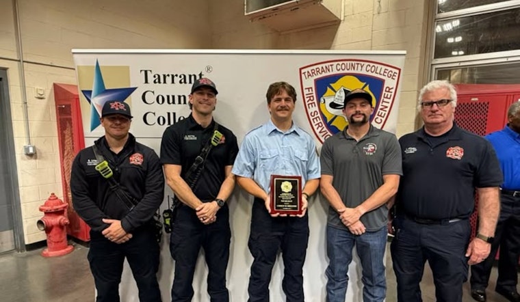 Keller Fire-Rescue Welcomes Top Recruit Andrew Driggers, a Paramedic Ready to Serve the Community