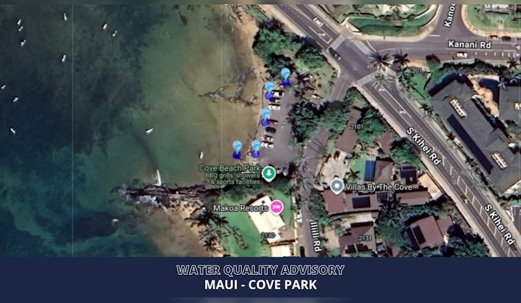 Kihei’s Cove Park Hit With Bacteria Alert As State Sounds Alarm
