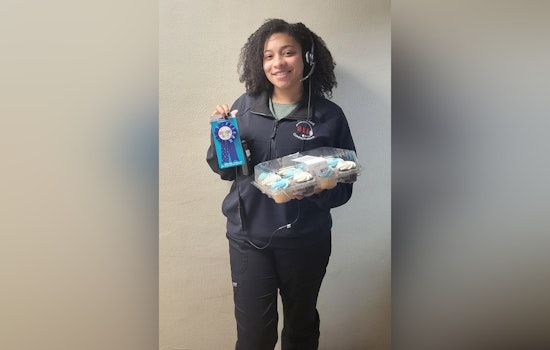 Kirkwood Dispatcher Honored with "Stork Award" for Guiding Woman Through Childbirth Over the Phone