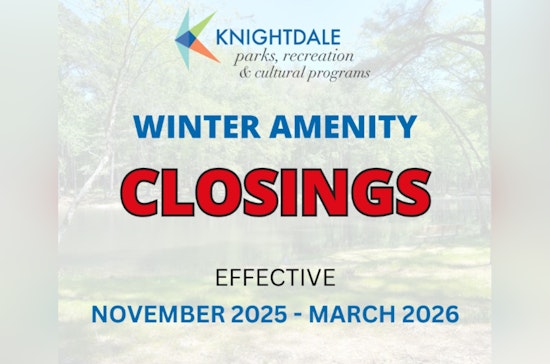 Knightdale Initiates Winter Water Shutoff at Parks to Protect Infrastructure