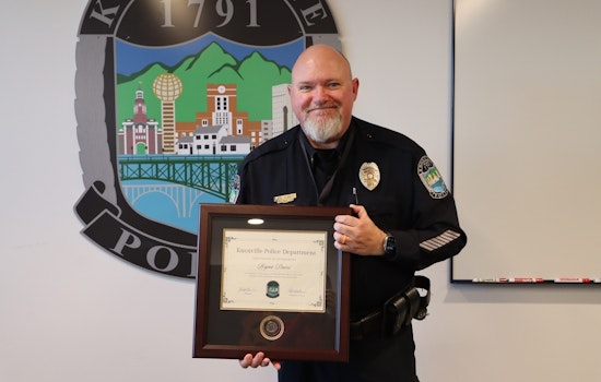 Knoxville Police Department Bids Farewell to Sergeant Bryan Davis After 33 Years of Service