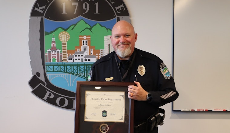 Knoxville Police Department Bids Farewell to Sergeant Bryan Davis After 33 Years of Service
