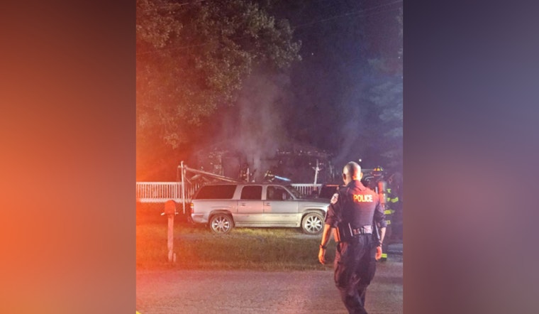 La Vergne Home Declared Total Loss After Devastating Blaze, Resident Aided by Red Cross, Pet Perishes