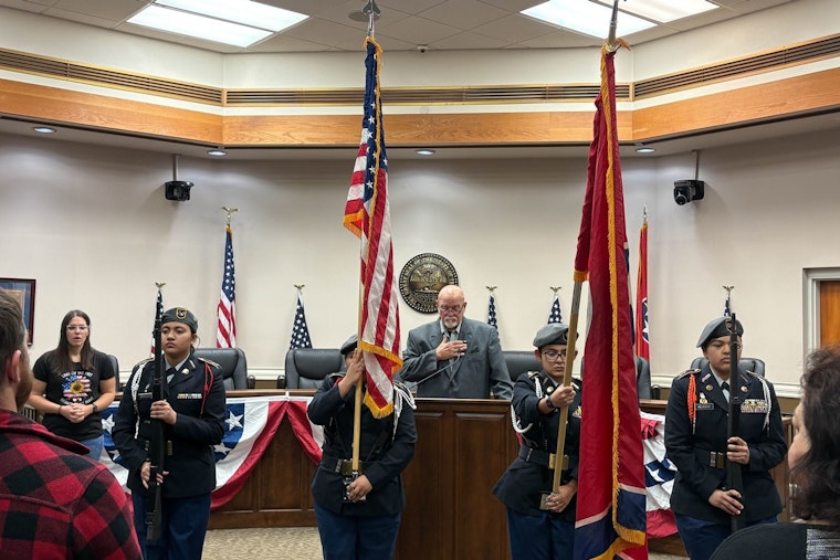 La Vergne Pays Tribute to Veterans' Service and Sacrifice in Annual Event at City Hall