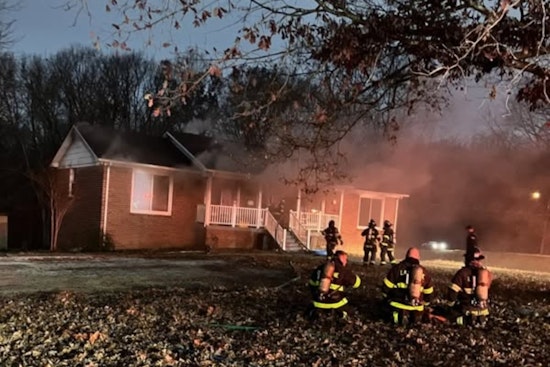 La Vergne Roads Reopen Following Residential Blaze with No Human Injuries, One Pet Lost