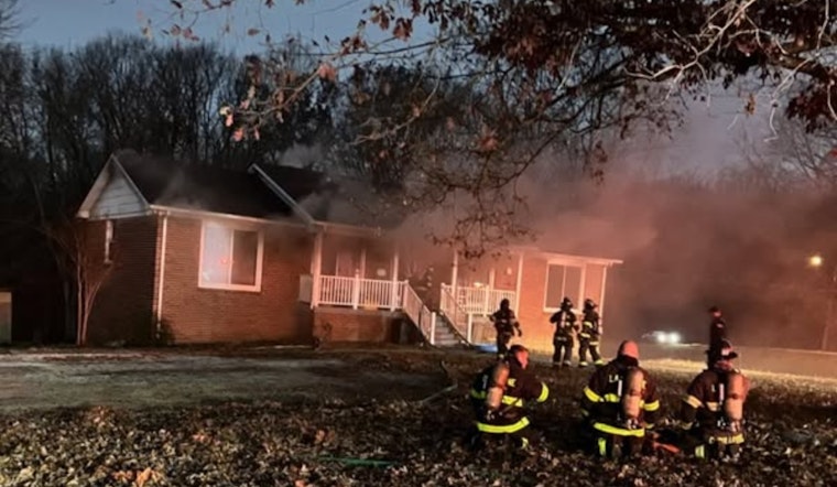 La Vergne Roads Reopen Following Residential Blaze with No Human Injuries, One Pet Lost