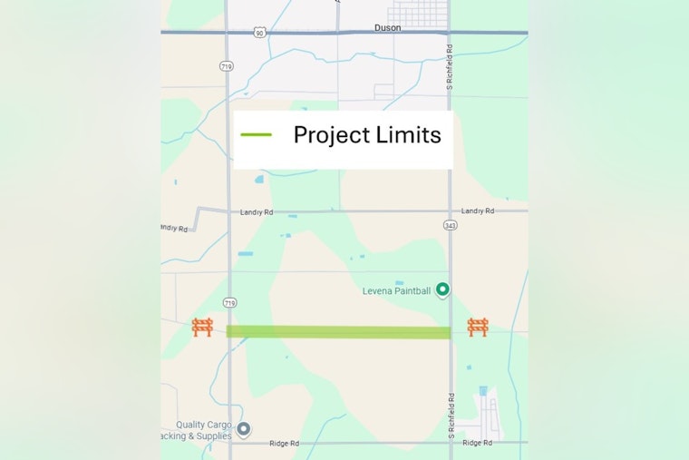 Lafayette Parish Set to Undergo $2.5 Million Road Preservation Project on La. 720 Starting November 2025