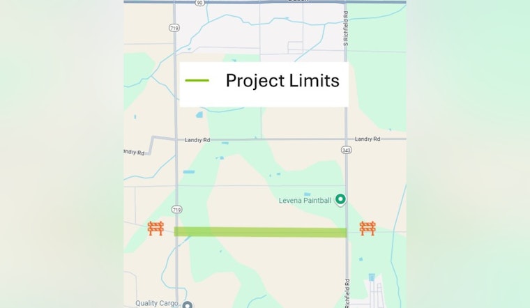 Lafayette Parish Set to Undergo $2.5 Million Road Preservation Project on La. 720 Starting November 2025