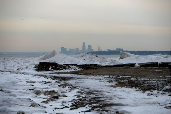 Lake-Effect Snow Hits Northwestern Pennsylvania, Cleveland Braces for Cold Snap
