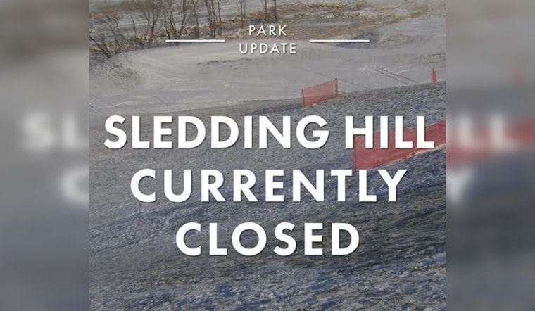 Lake Waconia Regional Park Keeps Sledding Hill Closed Due to Insufficient Snow, Prioritizing Visitor Safety