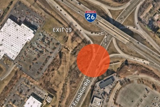 Lane Closures on North State of Franklin Road Near I-26 This Friday