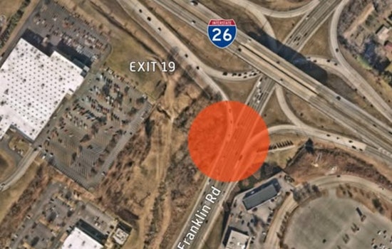 Lane Closures on North State of Franklin Road Near I-26 This Friday