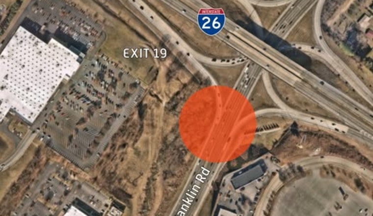 Lane Closures on North State of Franklin Road Near I-26 This Friday