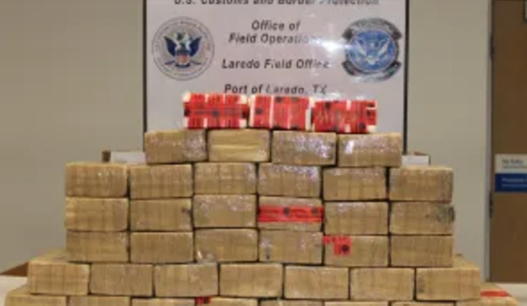 Laredo CBP Officers Sniff Out $2.6 Million Meth Stash Hidden in Battery Cargo at Colombia-Solidarity Bridge