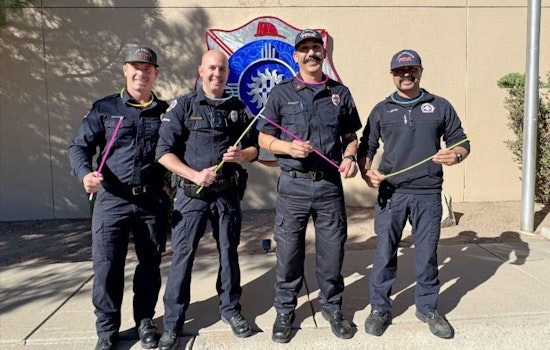 Las Cruces Fire Department Enhances Halloween Safety with Free Glow Necklace Distribution for Kids