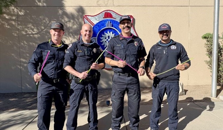 Las Cruces Fire Department Enhances Halloween Safety with Free Glow Necklace Distribution for Kids