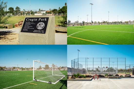 Las Vegas Celebrates Complete Renovation of Cragin Park with New Sports Facilities