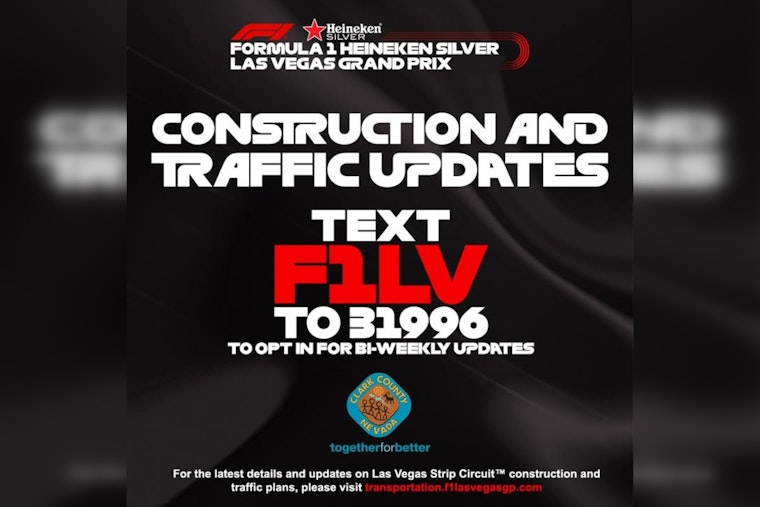 Las Vegas Gears Up for Formula 1 Grand Prix with Real-Time Traffic Update Service