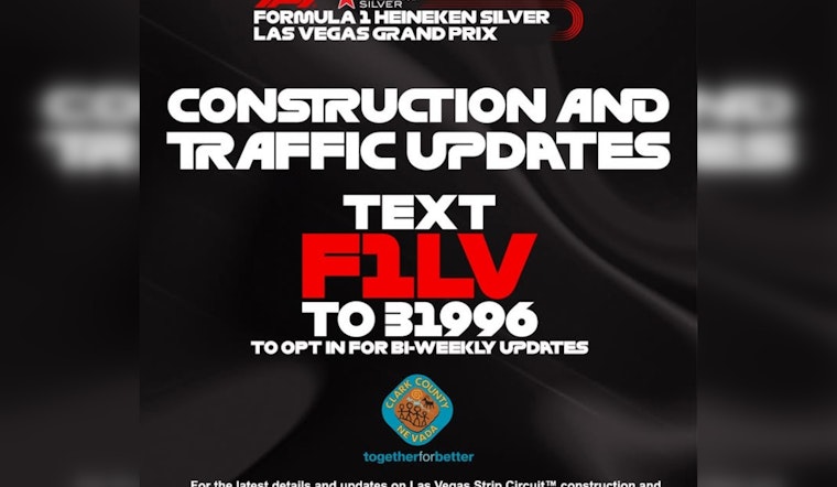 Las Vegas Gears Up for Formula 1 Grand Prix with Real-Time Traffic Update Service
