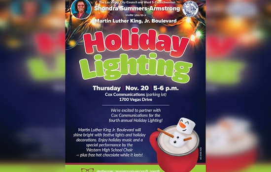 Las Vegas Ward 5 Holiday Lighting to Illuminate Martin L. King Jr. Blvd with Festive Cheer