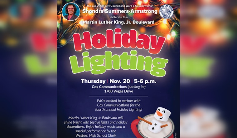 Las Vegas Ward 5 Holiday Lighting to Illuminate Martin L. King Jr. Blvd with Festive Cheer