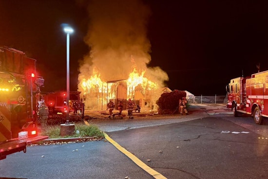 Late Night Blaze Guts Auburn’s Last Old Mill Holdout