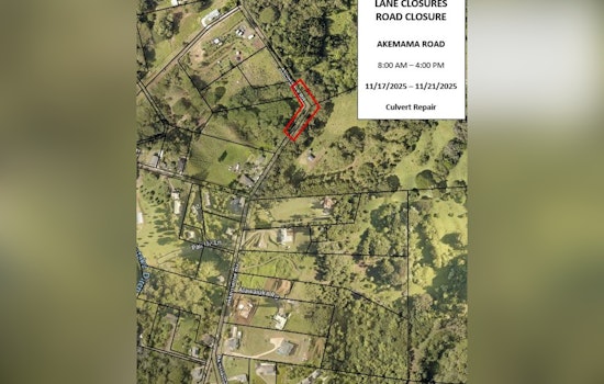 Lāwa'i Commuters Alert: Akemama Road Closures Rescheduled as Drivers Plan for Detours and Delays