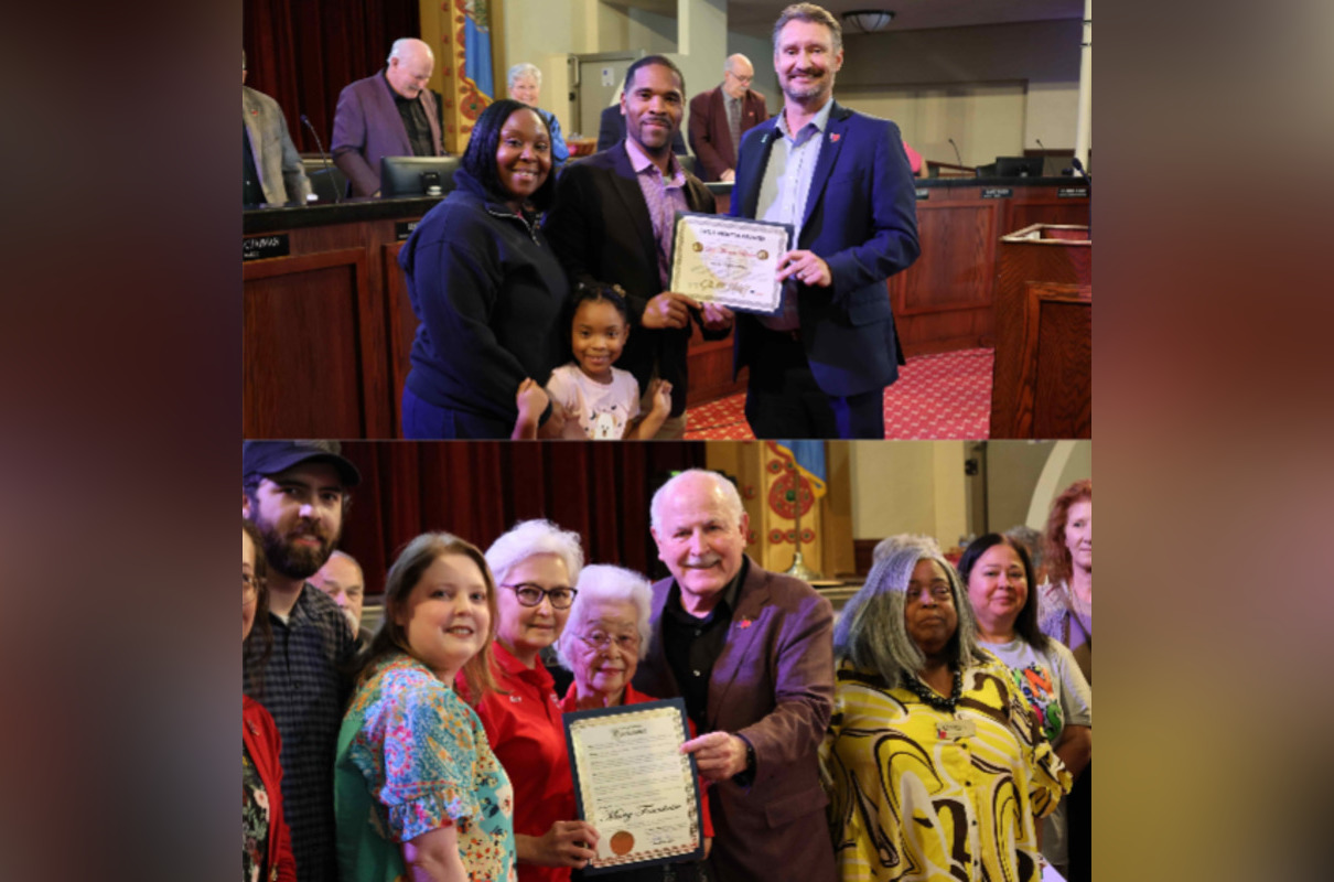 Lawton Honors Local Heroes, Detective Marcus Rucker and Volunteer Mary