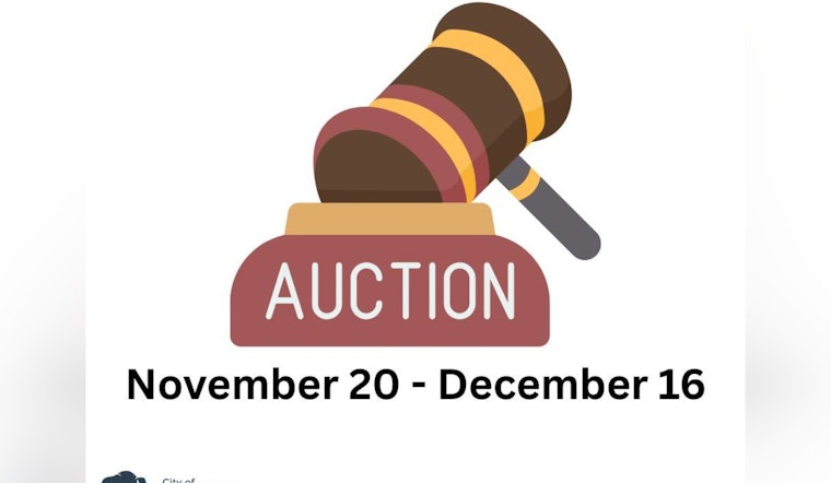 Lawton to Host Online Auction of Surplus City Vehicles and Equipment Starting November 20