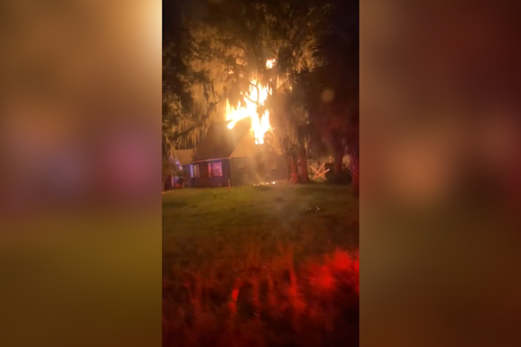 Leesburg Home Engulfed in Flames, One Injured as Firefighters Swiftly Contain Blaze