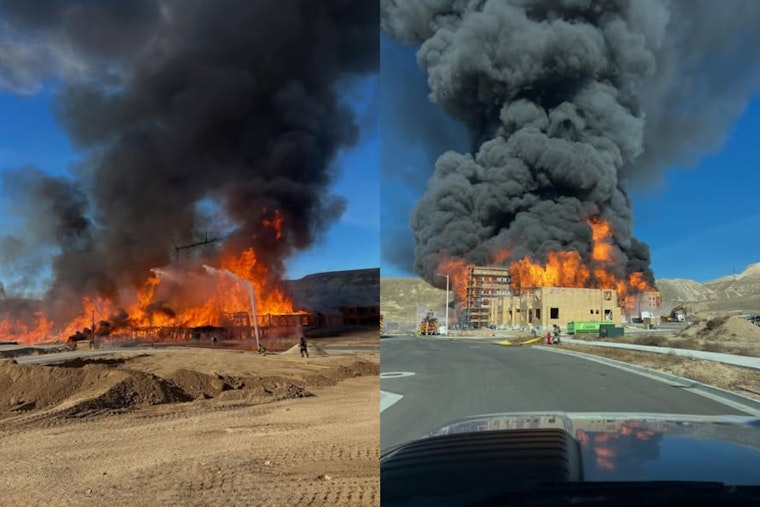 VIDEO: Lehi Fire Department Investigates Unexplained Blaze as Regional Crews Unite in Emergency Response