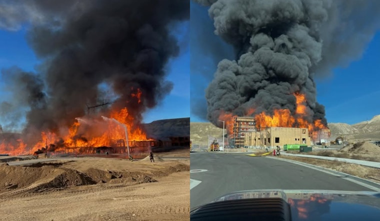 VIDEO: Lehi Fire Department Investigates Unexplained Blaze as Regional Crews Unite in Emergency Response