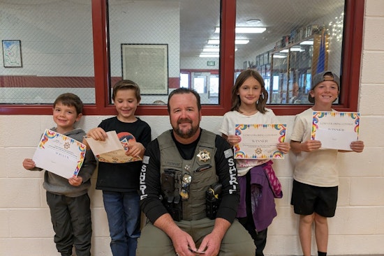 Lincoln County Sheriff's Office in Nevada Celebrates Young Artists in First-Ever Cops 4 Kids Coloring Contest