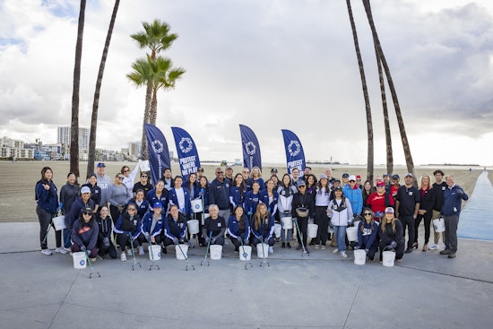 Long Beach Rallies 74 Volunteers for Olympic Venue Cleanup, Gathering 769 Pounds of Trash in Environmental Push